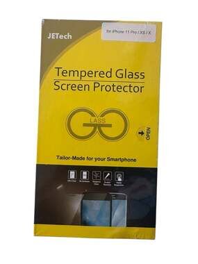 JETech 2-Pack Tempered Glass Screen Protector for iPhone 11 Pro, XS, and X